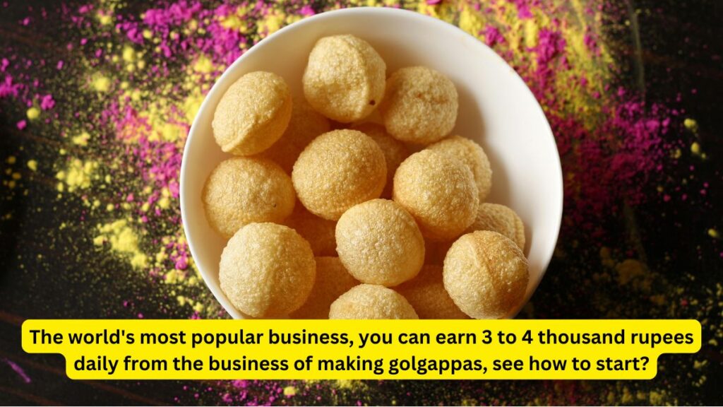 Pani Puri Making Business in 2024