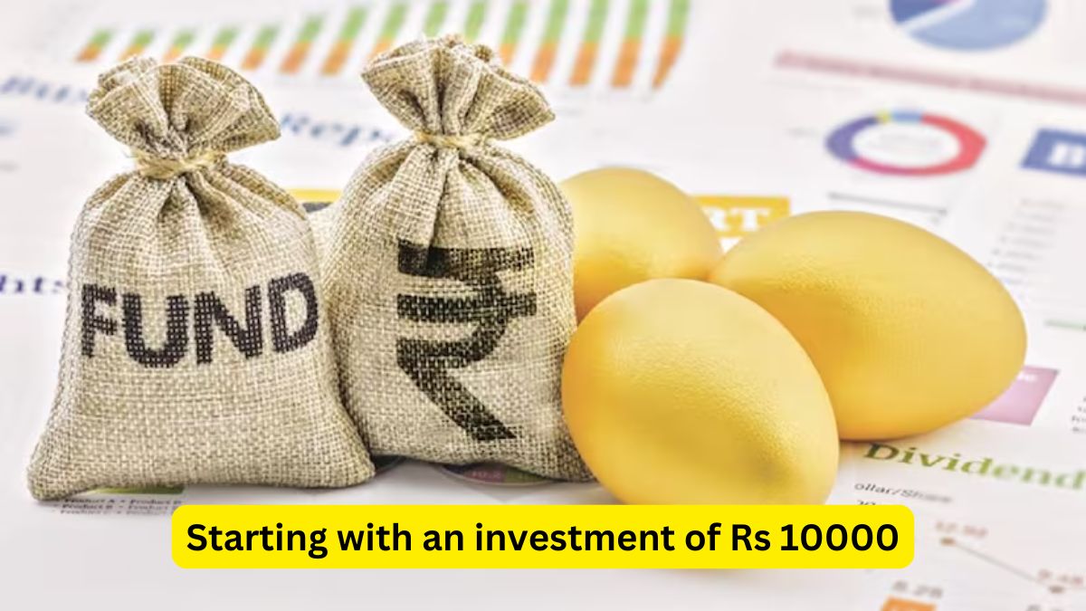 Starting with an investment of Rs 10000